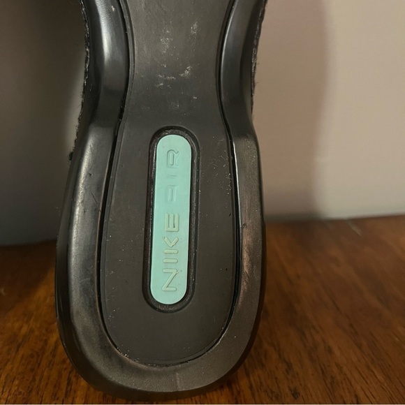 Cole Haan Nike air sandals/slides women size 7 black patent leather. - Picture 6 of 10